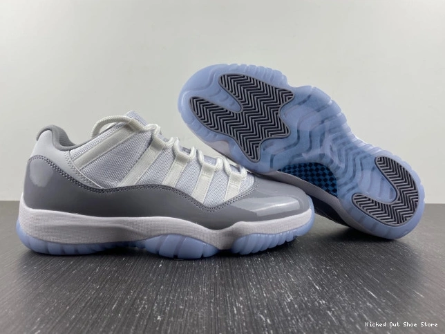 Kicked Out Shoe Store Grey Jordan Air 11 AV2187-140 Cement Low 0814